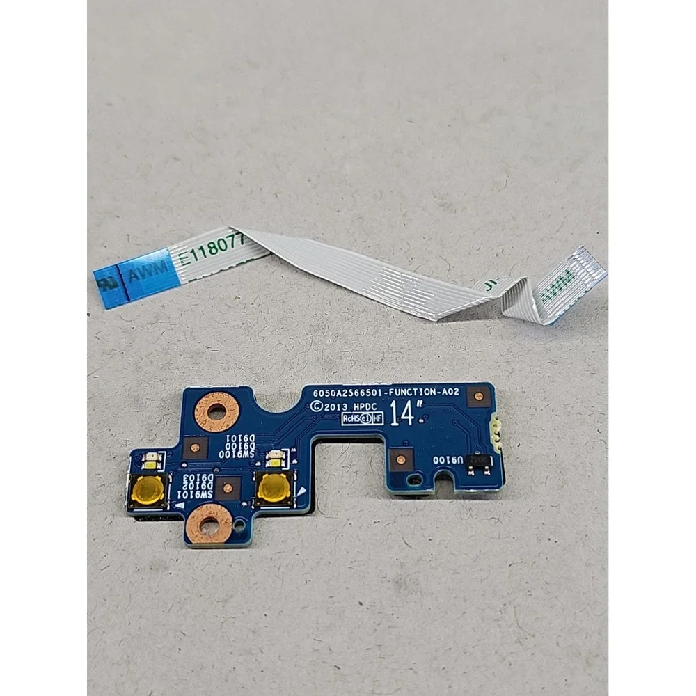 Genuine HP ProBook 640 G1 650 G1 Function Button Board 605QA2566501